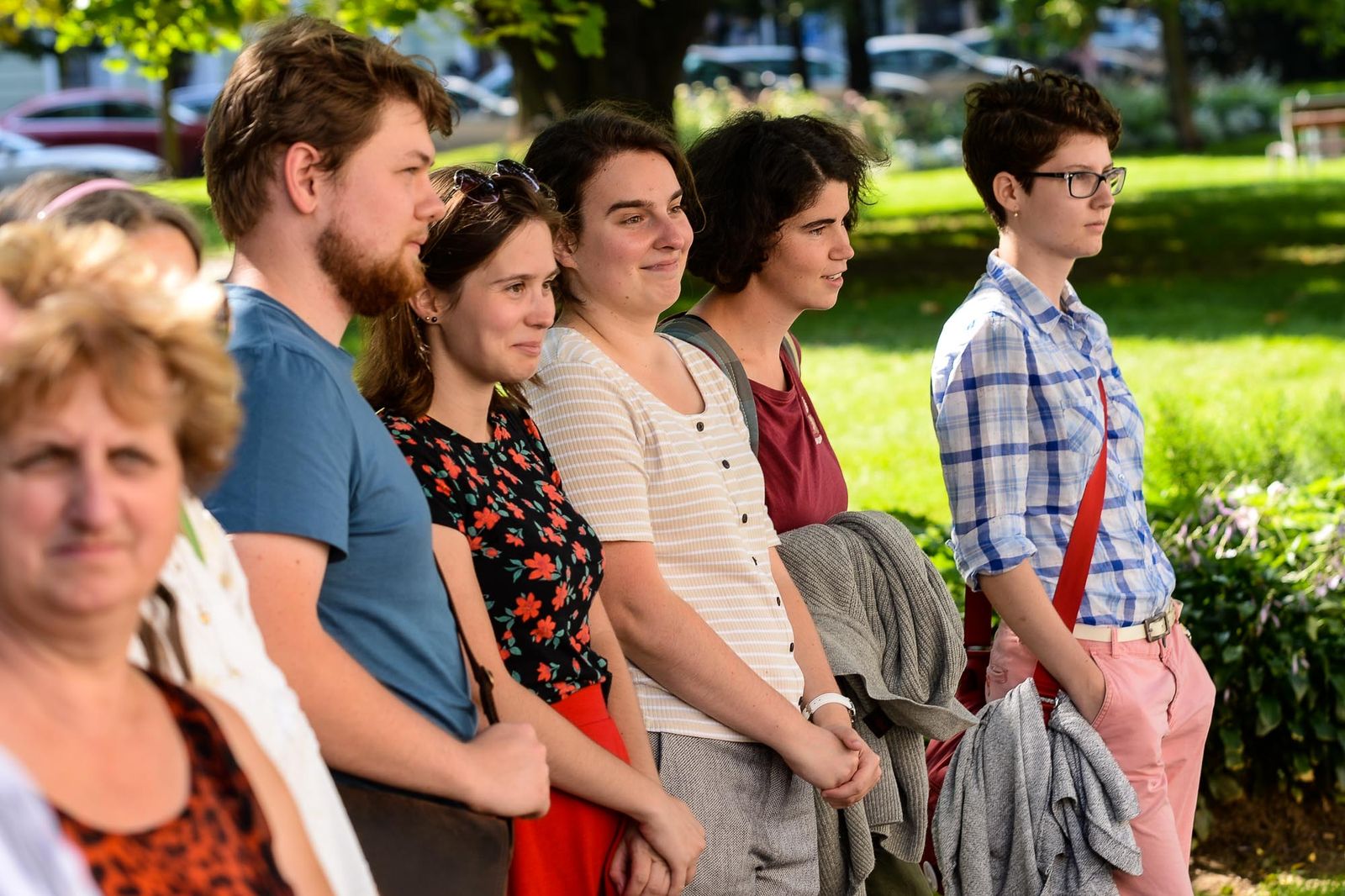 ZČU slaví 30 let, její historií provází výstava (foto: M. Pecuch, 6.9.2021)