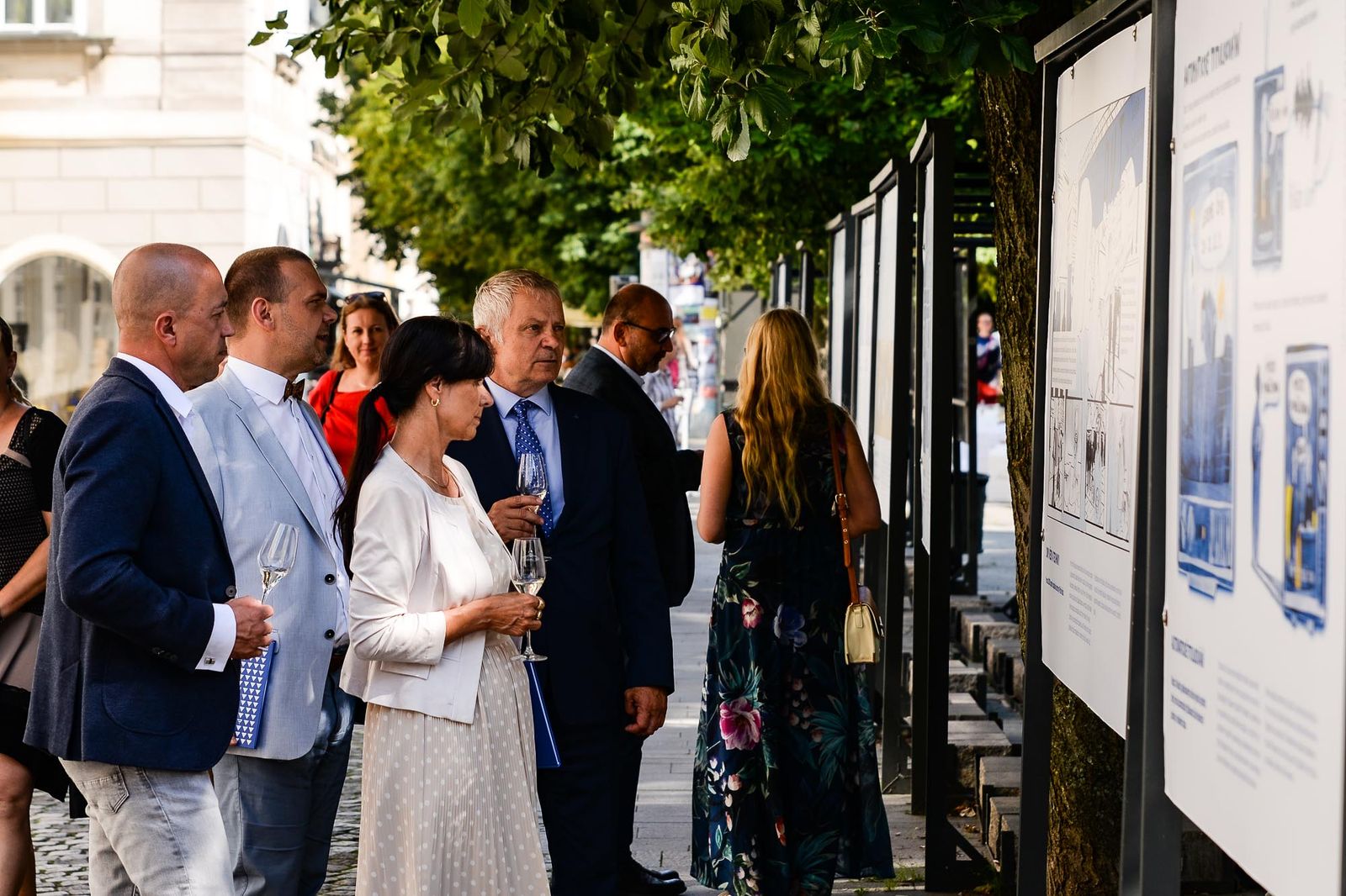 ZČU slaví 30 let, její historií provází výstava (foto: M. Pecuch, 6.9.2021)