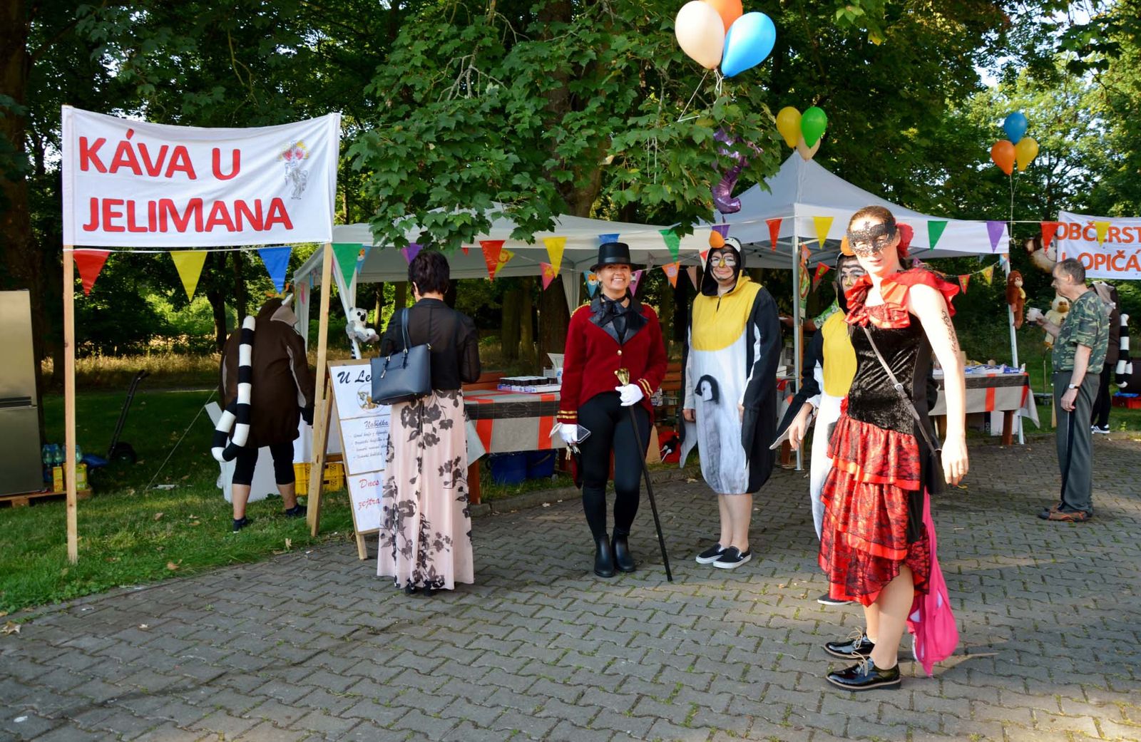 Městský ústav sociálních služeb uspořádal zahradní slavnost „Cirkus bude“ (foto: E. Kriegerová, 8.9.2021)