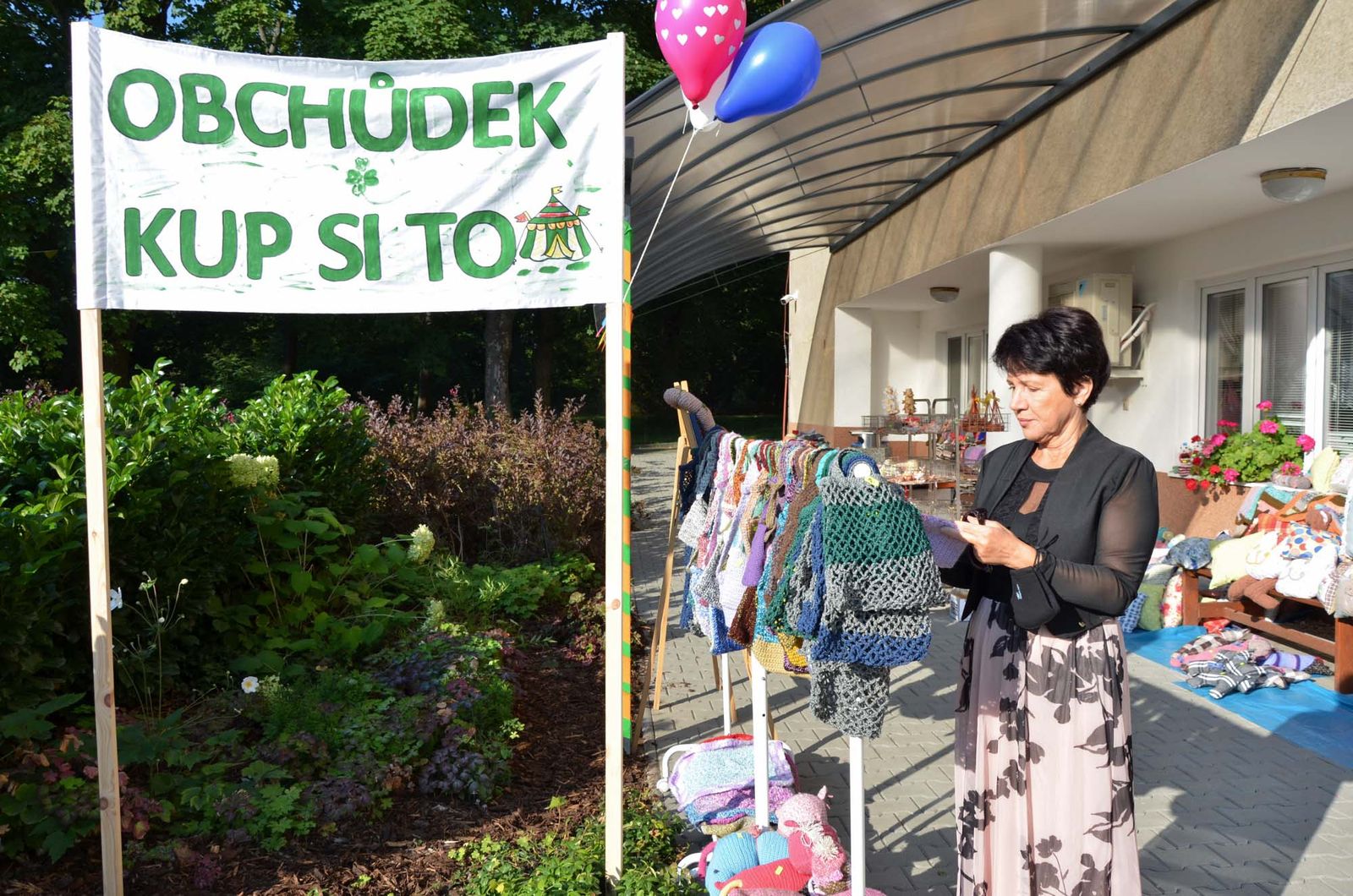 Městský ústav sociálních služeb uspořádal zahradní slavnost „Cirkus bude“ (foto: E. Kriegerová, 8.9.2021)