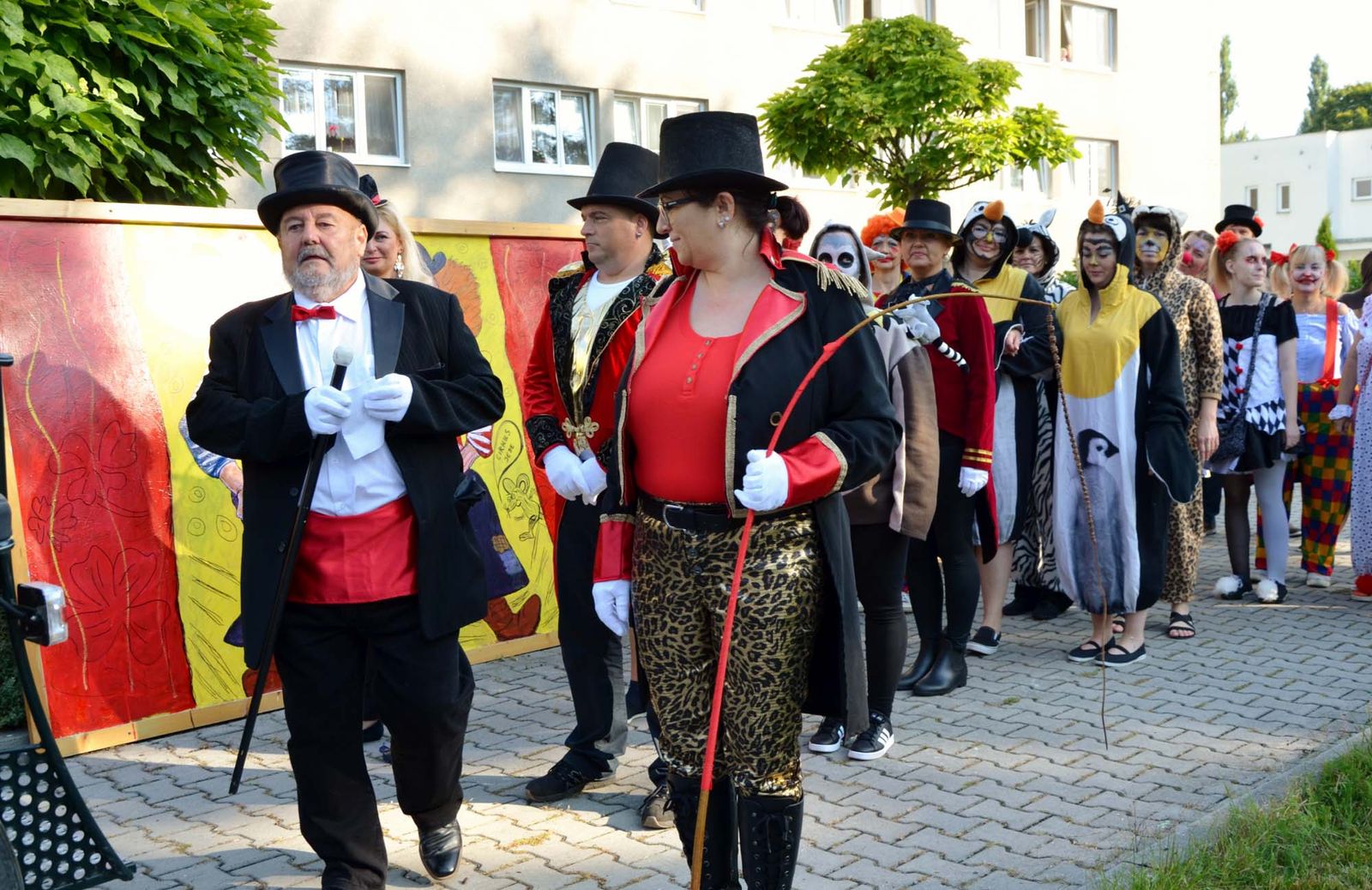 Městský ústav sociálních služeb uspořádal zahradní slavnost „Cirkus bude“ (foto: E. Kriegerová, 8.9.2021)