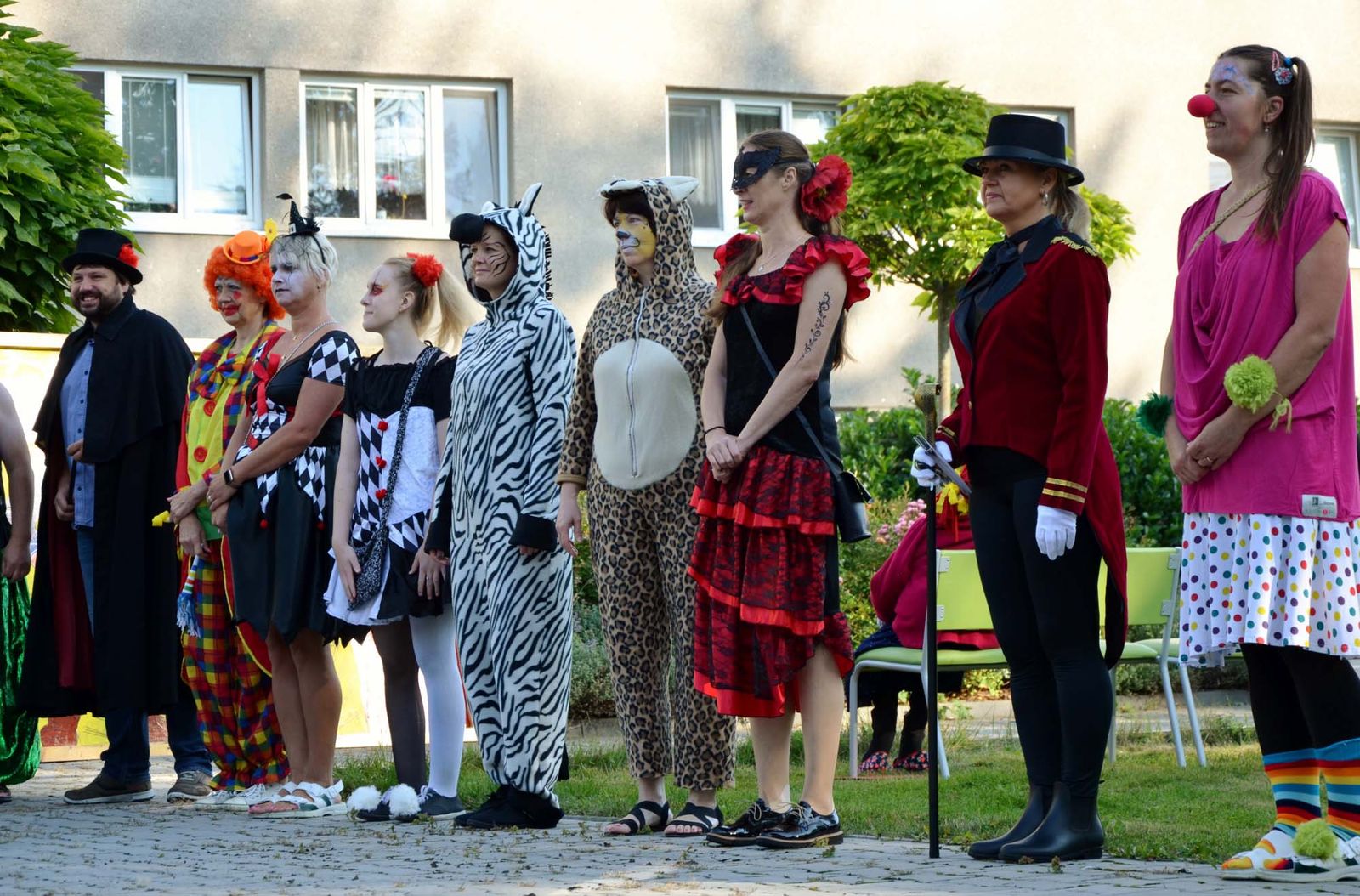 Městský ústav sociálních služeb uspořádal zahradní slavnost „Cirkus bude“ (foto: E. Kriegerová, 8.9.2021)