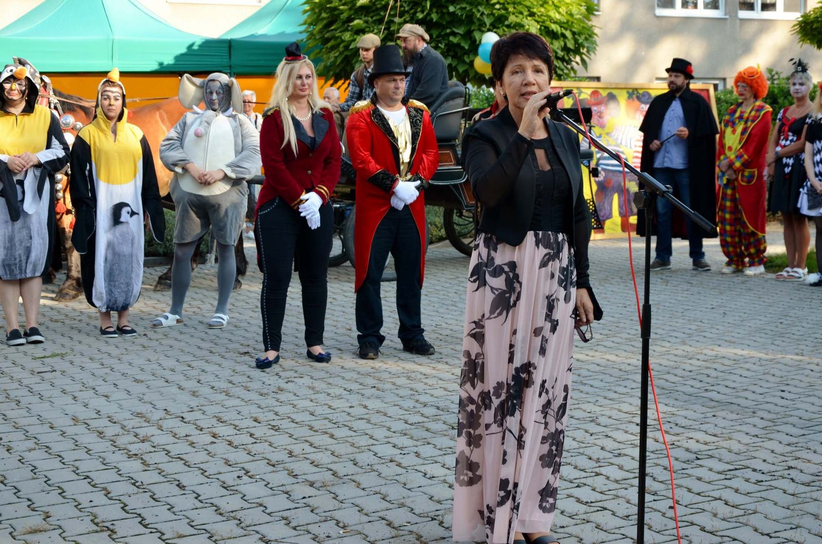 Městský ústav sociálních služeb uspořádal zahradní slavnost „Cirkus bude“ (foto: E. Kriegerová, 8.9.2021)