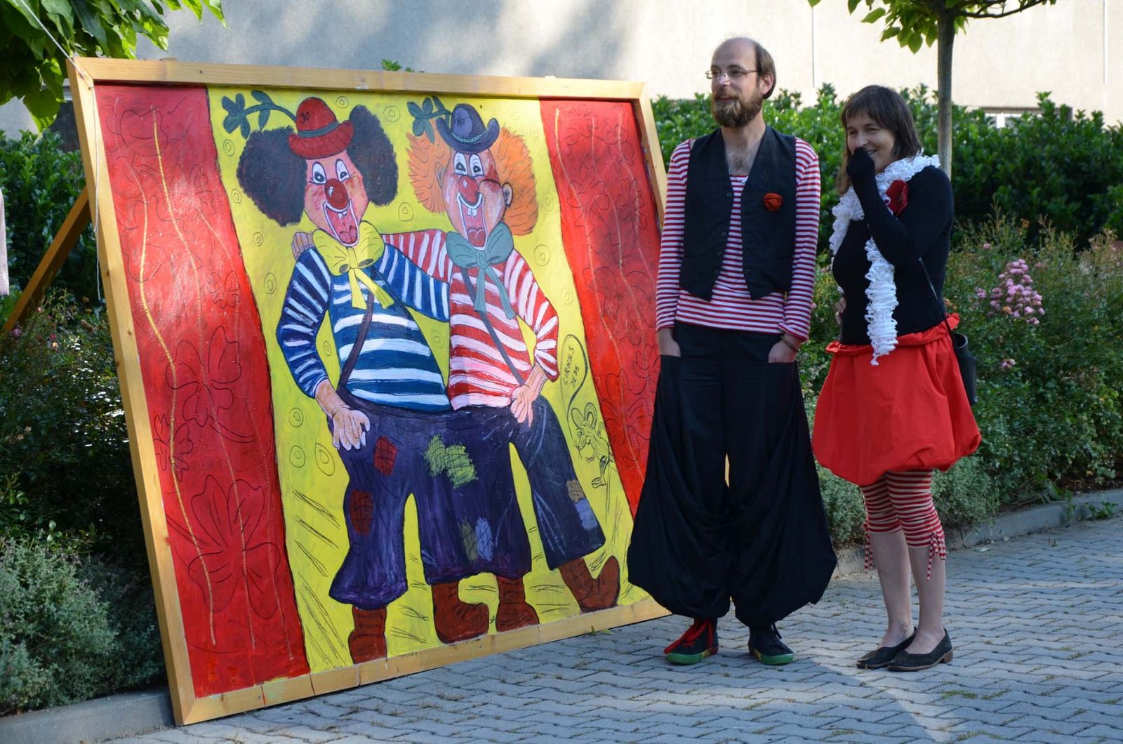 Městský ústav sociálních služeb uspořádal zahradní slavnost „Cirkus bude“ (foto: E. Kriegerová, 8.9.2021)