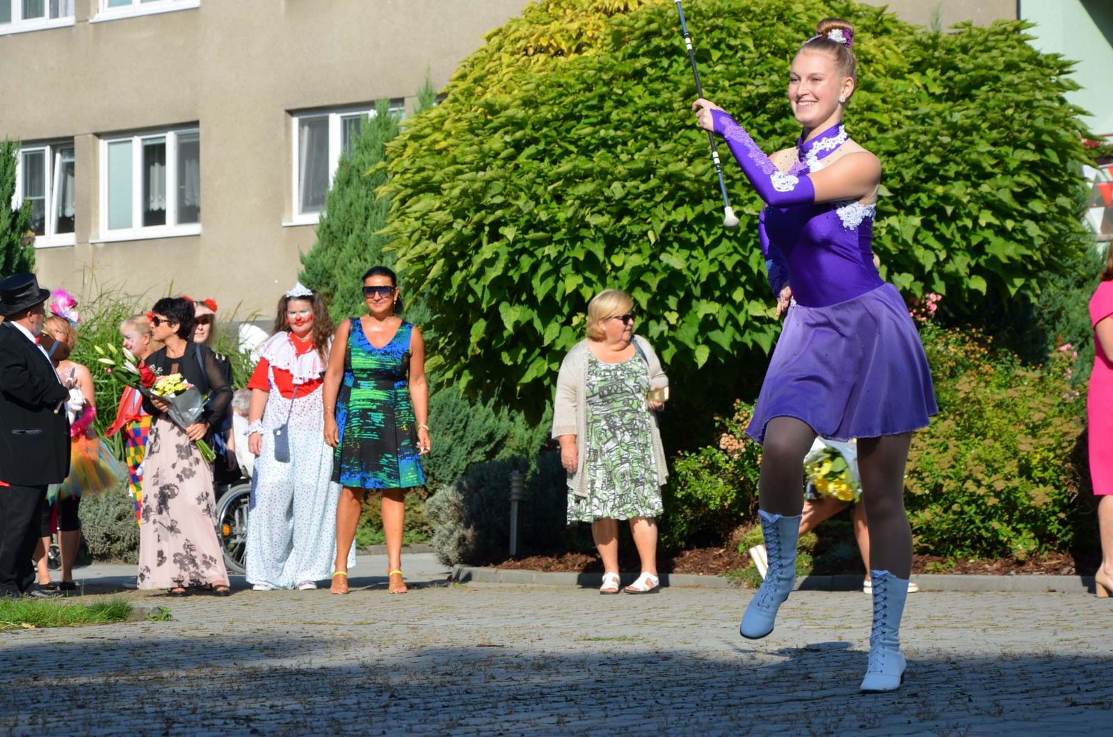 Městský ústav sociálních služeb uspořádal zahradní slavnost „Cirkus bude“ (foto: E. Kriegerová, 8.9.2021)