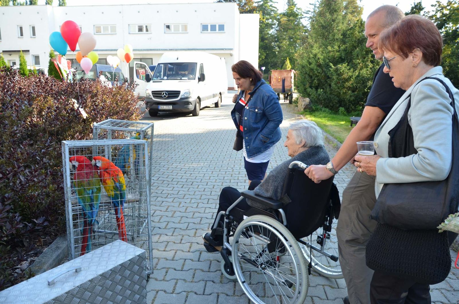 Městský ústav sociálních služeb uspořádal zahradní slavnost „Cirkus bude“ (foto: E. Kriegerová, 8.9.2021)