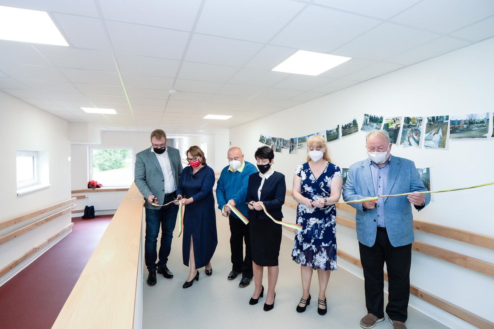 Pohyb mezi pavilony v Nováčku je teď pro naše klienty komfortnější (foto: M. Pecuch, 22.9.2021)