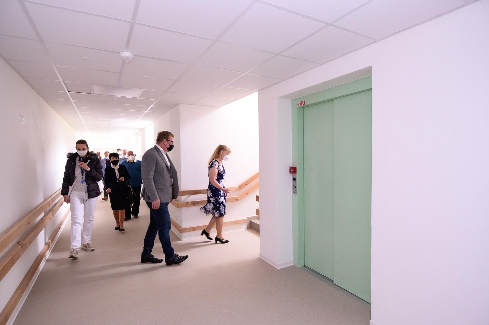 Pohyb mezi pavilony v Nováčku je teď pro naše klienty komfortnější (foto: M. Pecuch, 22.9.2021)