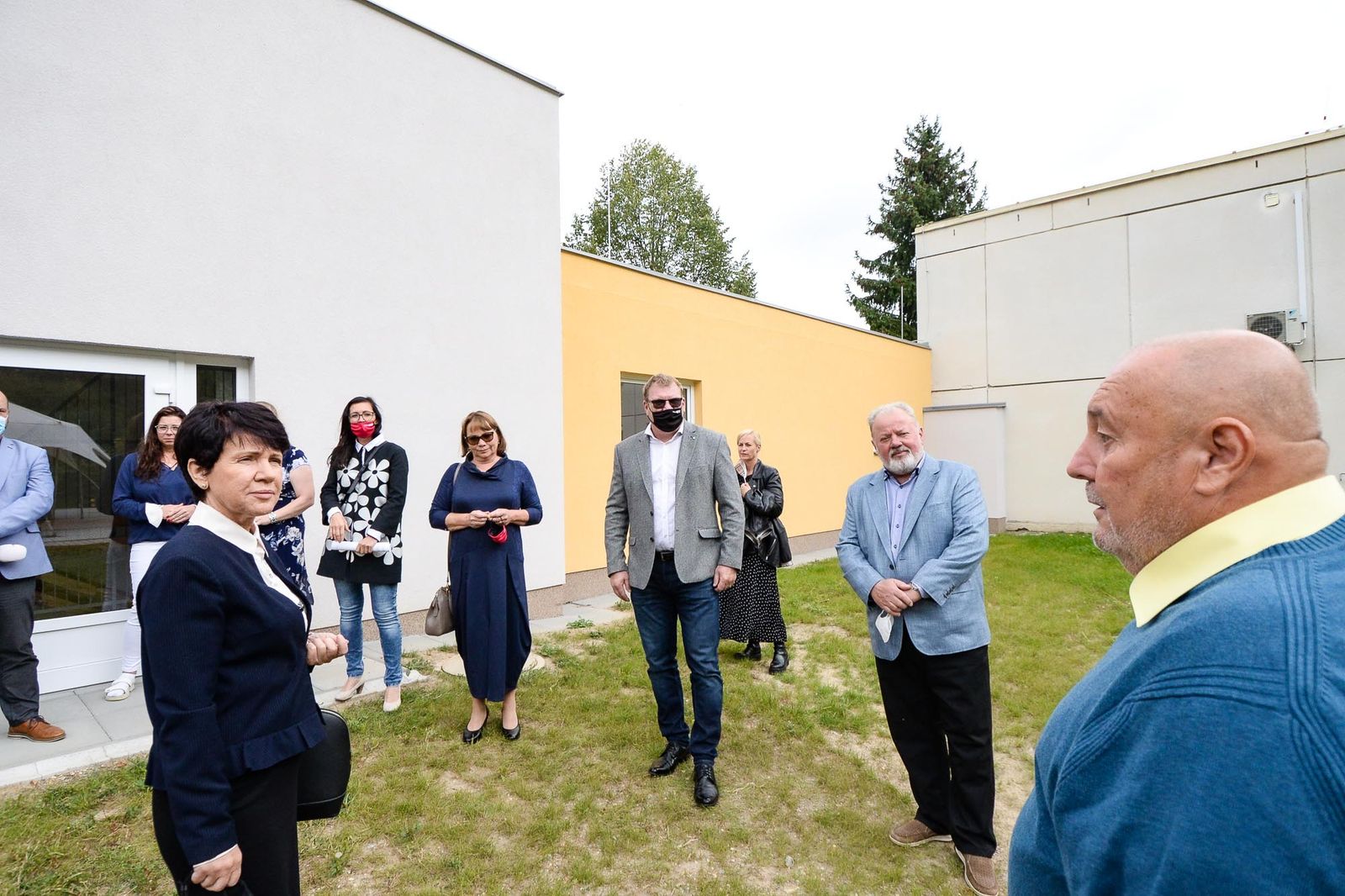 Pohyb mezi pavilony v Nováčku je teď pro naše klienty komfortnější (foto: M. Pecuch, 22.9.2021)