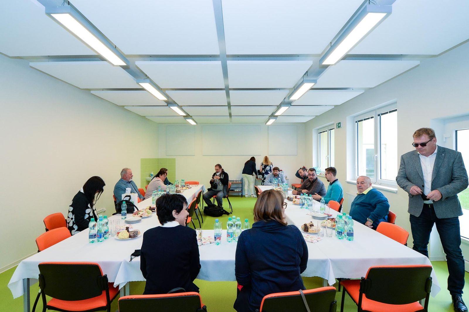 Pohyb mezi pavilony v Nováčku je teď pro naše klienty komfortnější (foto: M. Pecuch, 22.9.2021)