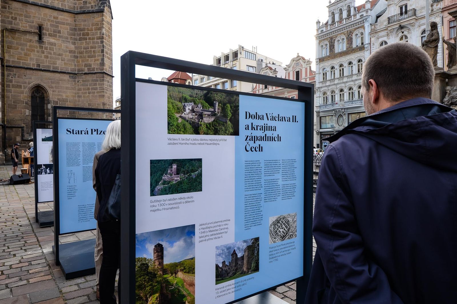 Výstava Václav II. & Plzeň (foto: M. Pecuch, 23.9.2021)