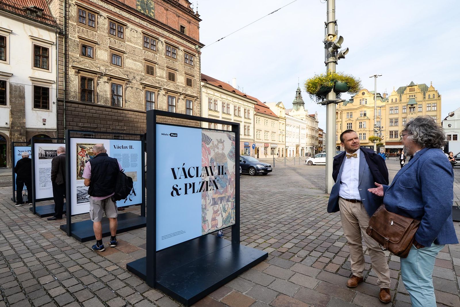 Výstava Václav II. & Plzeň (foto: M. Pecuch, 23.9.2021)