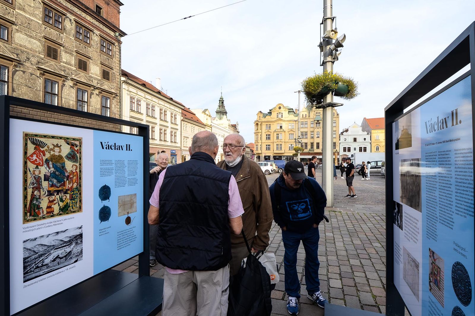 Výstava Václav II. & Plzeň (foto: M. Pecuch, 23.9.2021)