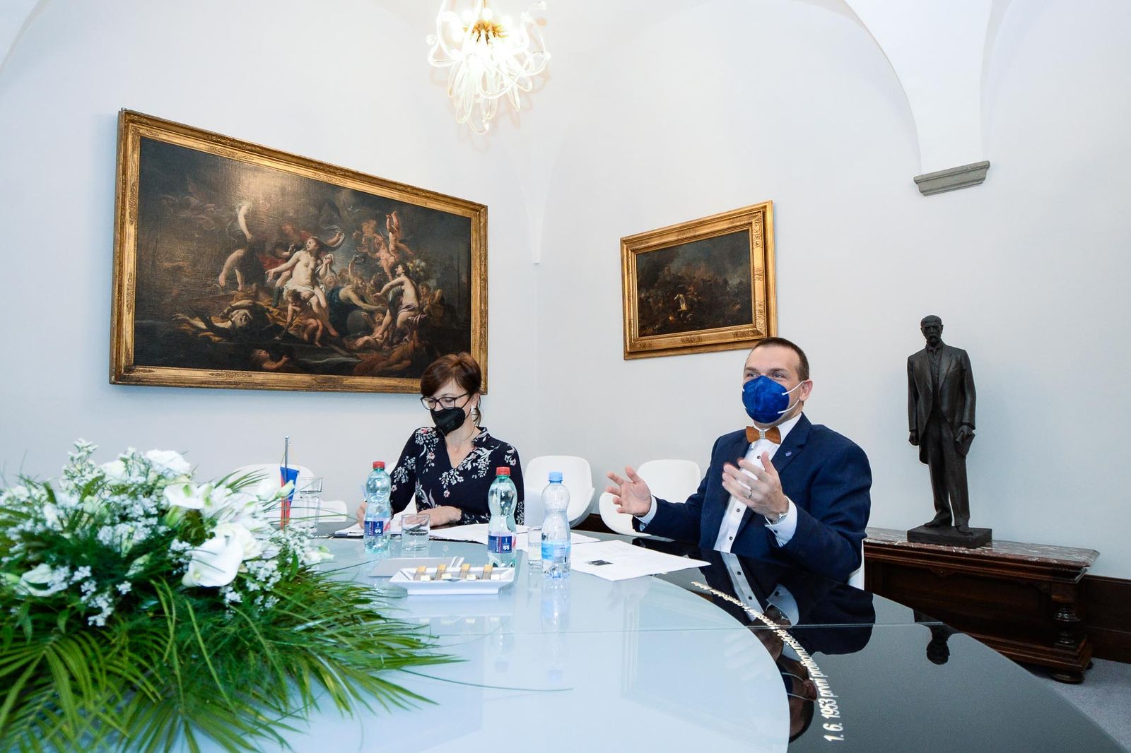 Japonský velvyslanec J. E. Hideo Suzuki zavítal do Plzně (foto: M. Pecuch, 24.9.2021)