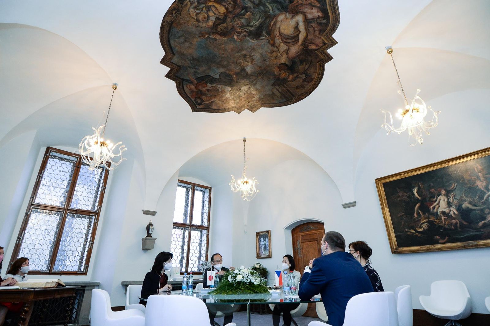 Japonský velvyslanec J. E. Hideo Suzuki zavítal do Plzně (foto: M. Pecuch, 24.9.2021)