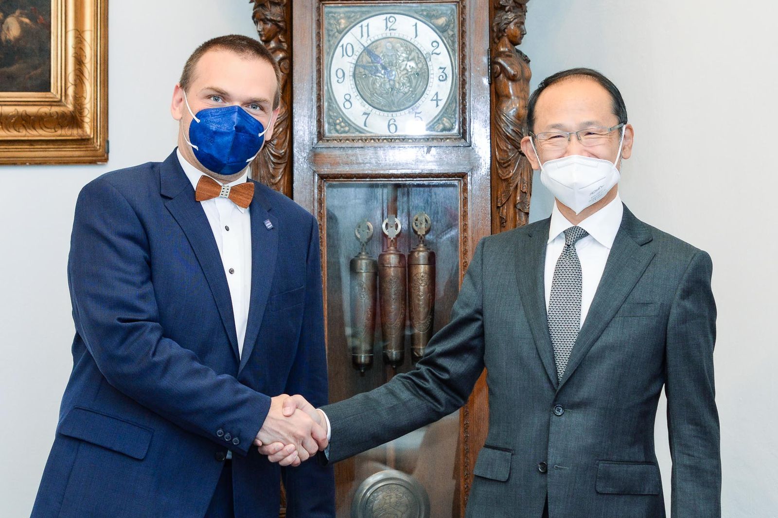 Japonský velvyslanec J. E. Hideo Suzuki zavítal do Plzně (foto: M. Pecuch, 24.9.2021)