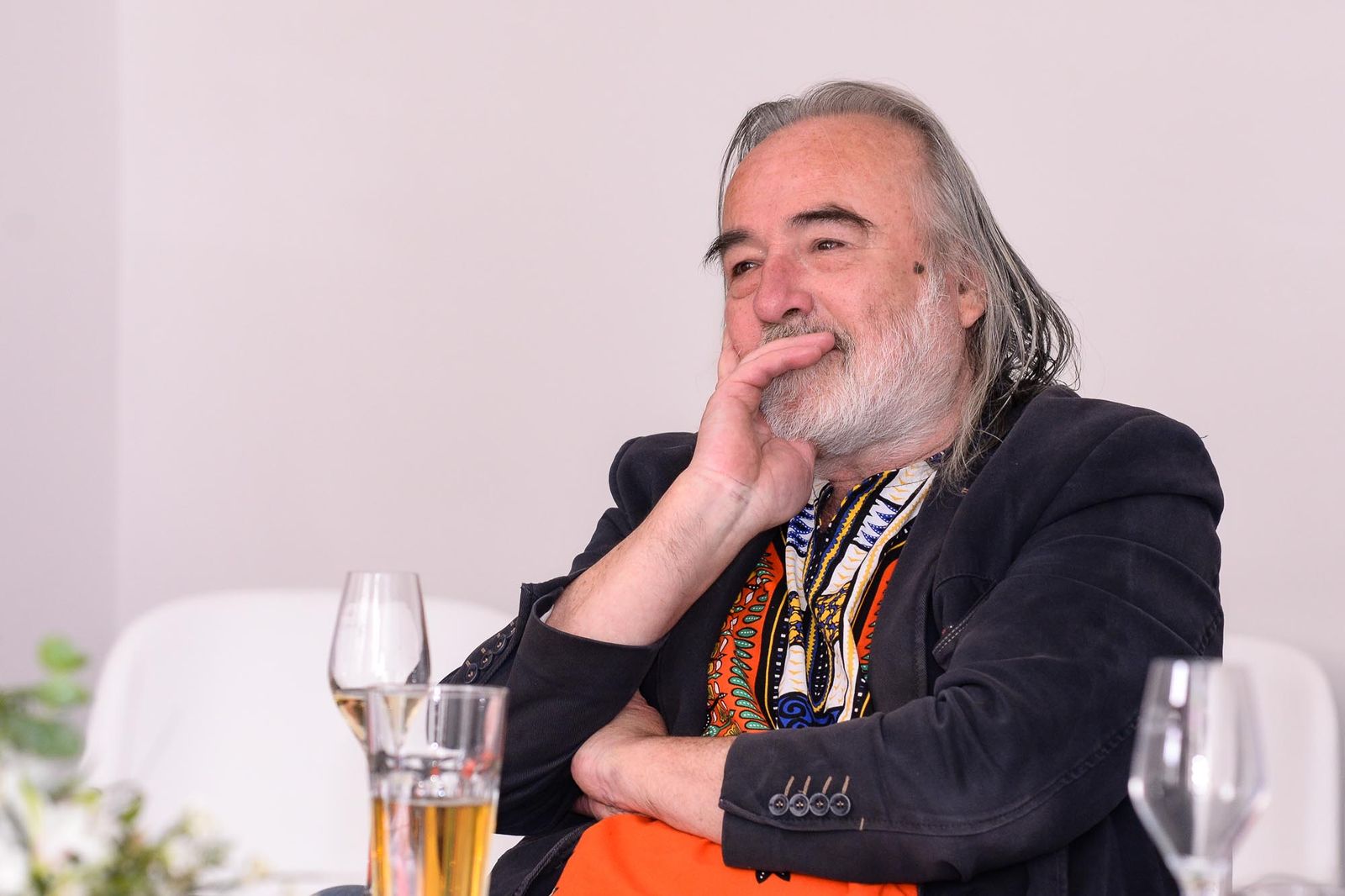 Legendárního sochaře Kurta Gebauera přijal primátor Martin Baxa (foto: M. Pecuch, 23.9.2021)