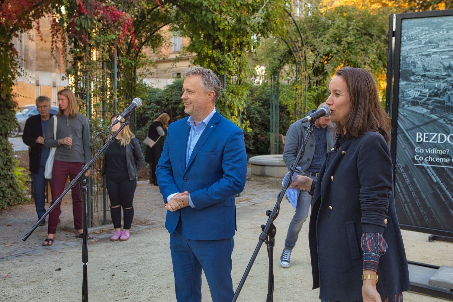 Výstava o bezdomovectví (foto: R. Muchka, 29.9.2021)