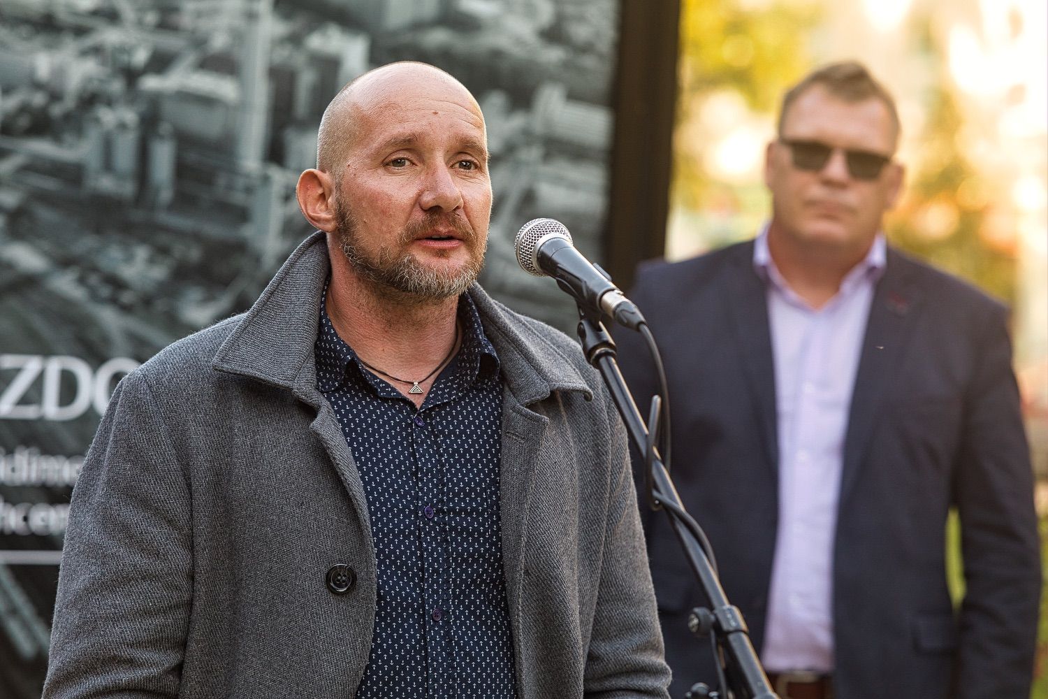 Výstava o bezdomovectví (foto: R. Muchka, 29.9.2021)