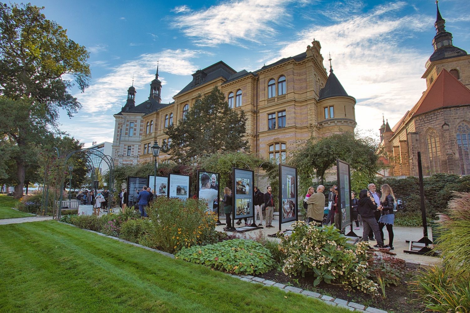 Výstava o bezdomovectví (foto: R. Muchka, 29.9.2021)