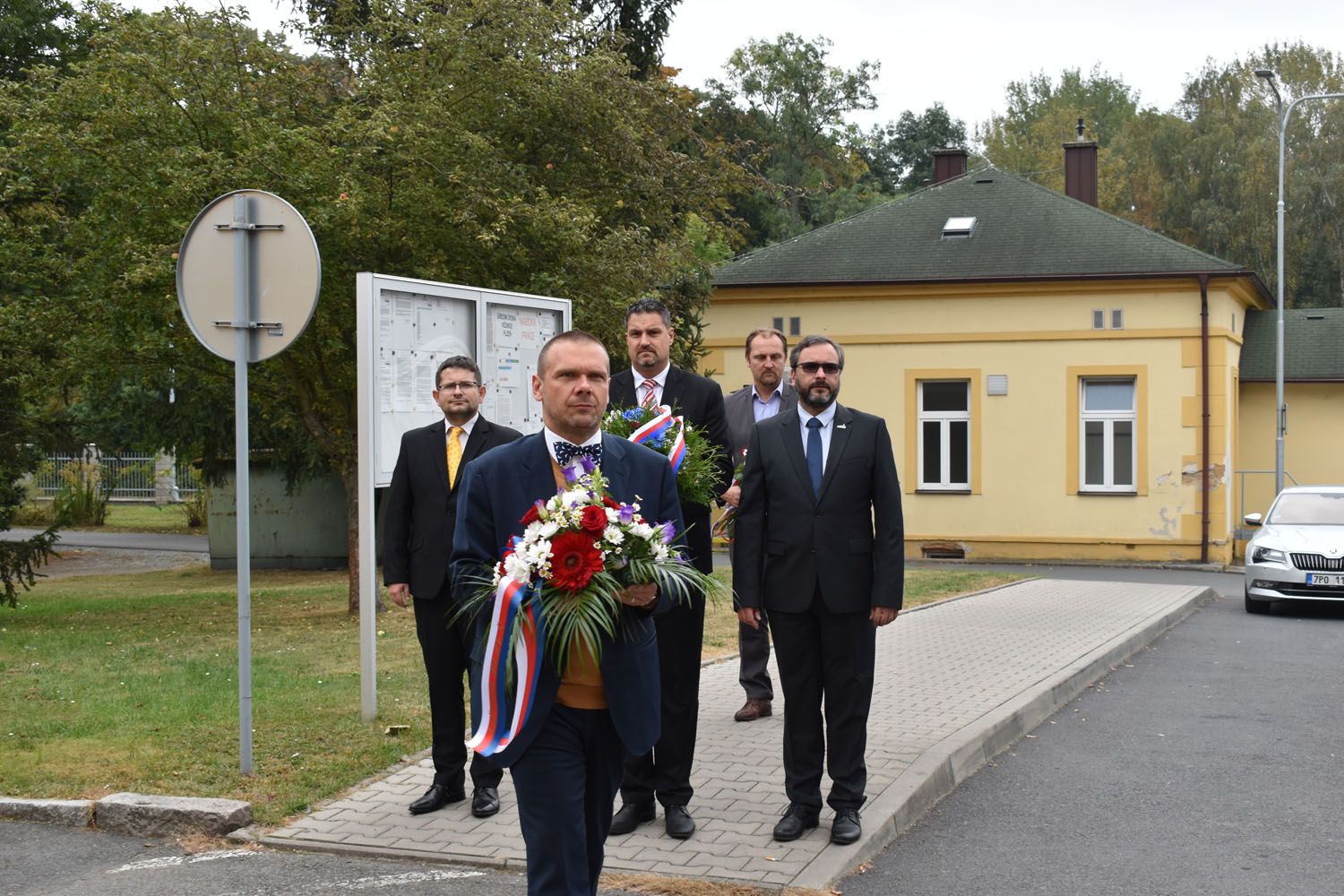 Připomenutí narození Václava Havla (foto: A. Jarošová, R. Muchka, 5.10.2021)