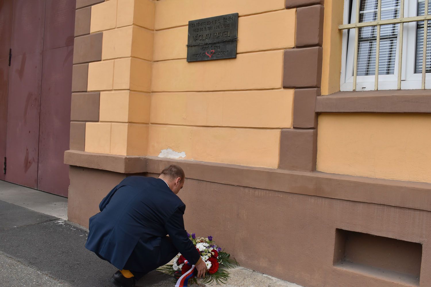 Připomenutí narození Václava Havla (foto: A. Jarošová, R. Muchka, 5.10.2021)