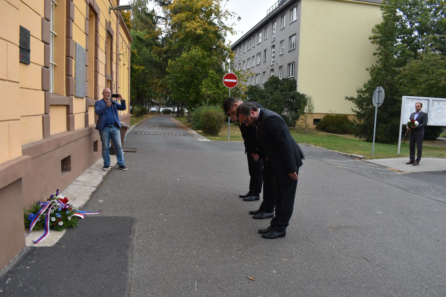 Připomenutí narození Václava Havla (foto: A. Jarošová, R. Muchka, 5.10.2021)