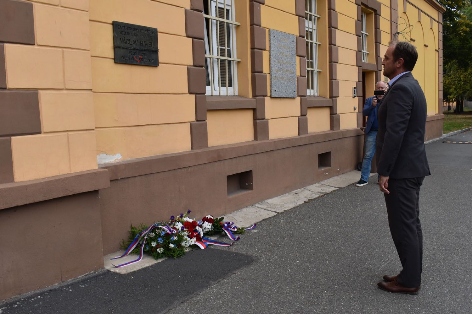 Připomenutí narození Václava Havla (foto: A. Jarošová, R. Muchka, 5.10.2021)