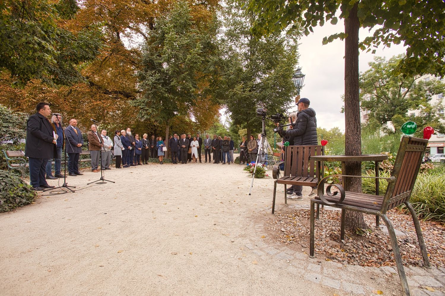 Připomenutí narození Václava Havla (foto: A. Jarošová, R. Muchka, 5.10.2021)