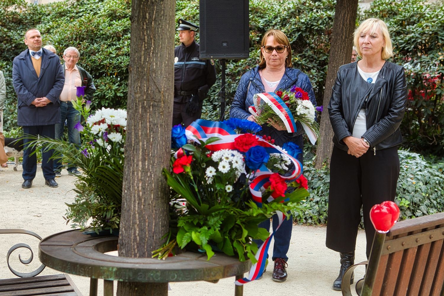 Připomenutí narození Václava Havla (foto: A. Jarošová, R. Muchka, 5.10.2021)