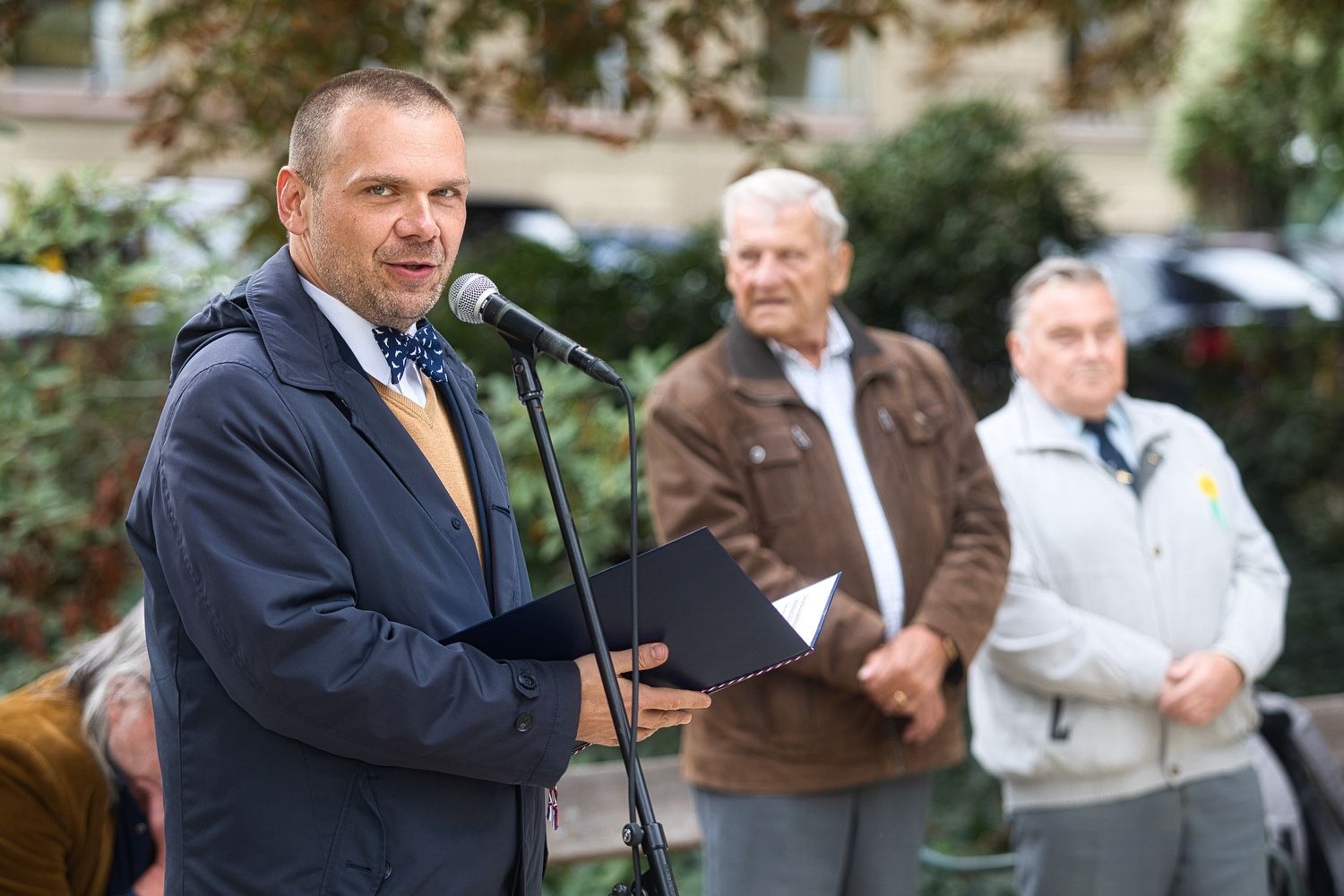 Připomenutí narození Václava Havla (foto: A. Jarošová, R. Muchka, 5.10.2021)