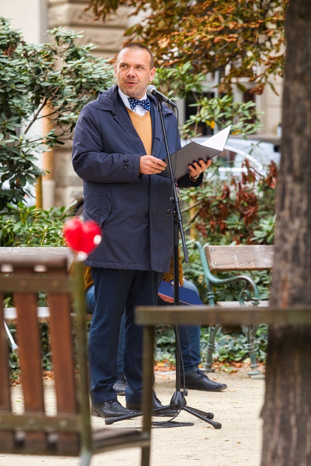 Připomenutí narození Václava Havla (foto: A. Jarošová, R. Muchka, 5.10.2021)