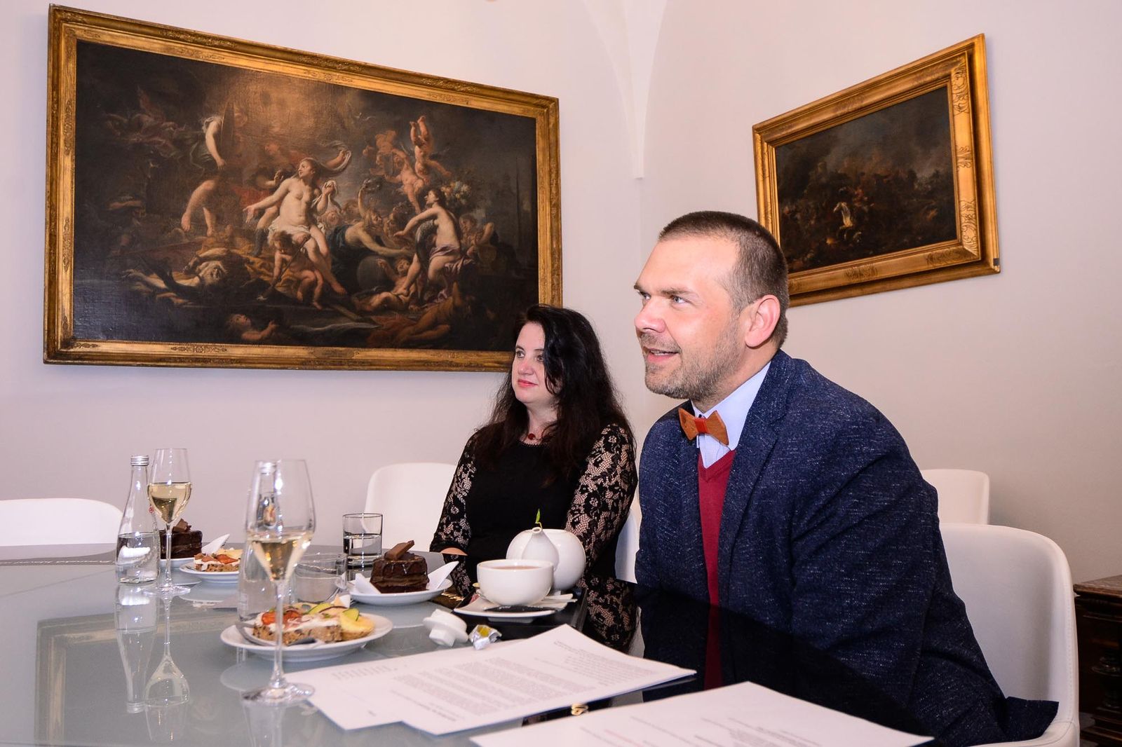 Primátor Martin Baxa se setkal s básnířkou a spisovatelkou Karlou Erbovou (foto: M. Pecuch, 14.10.2021)