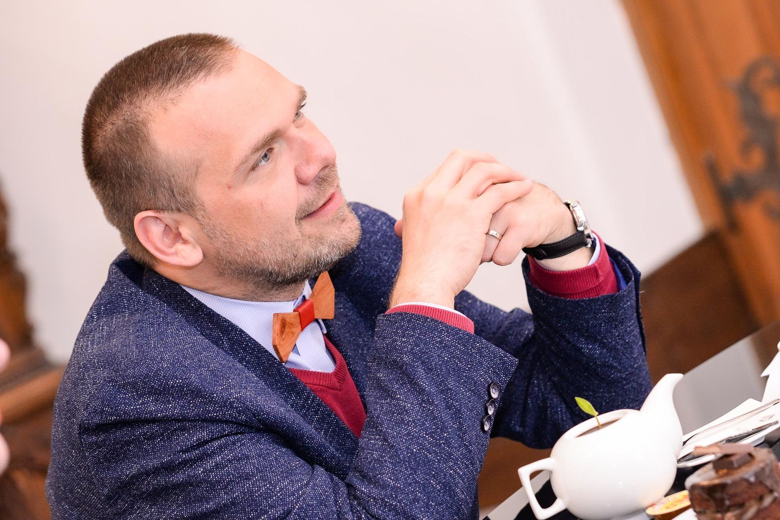 Primátor Martin Baxa se setkal s básnířkou a spisovatelkou Karlou Erbovou (foto: M. Pecuch, 14.10.2021)