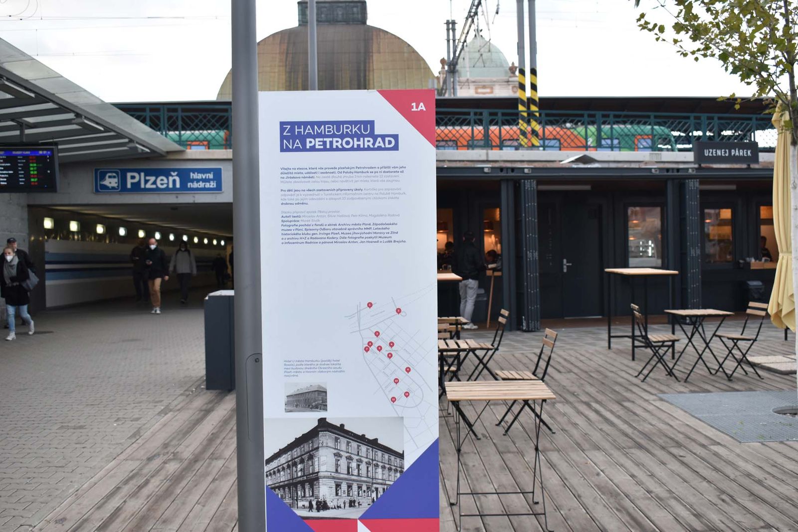 Poznejte opomíjenou čtvrť Petrohrad (foto: A. Jarošová, 2021)