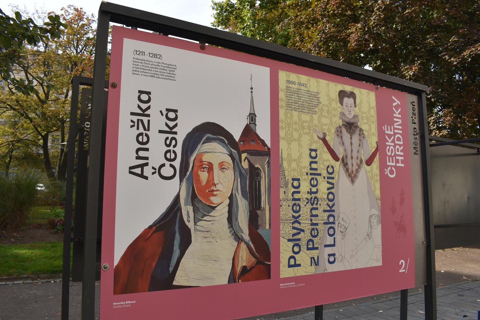 Výstava České hrdinky. Významné ženy české historie a současnosti