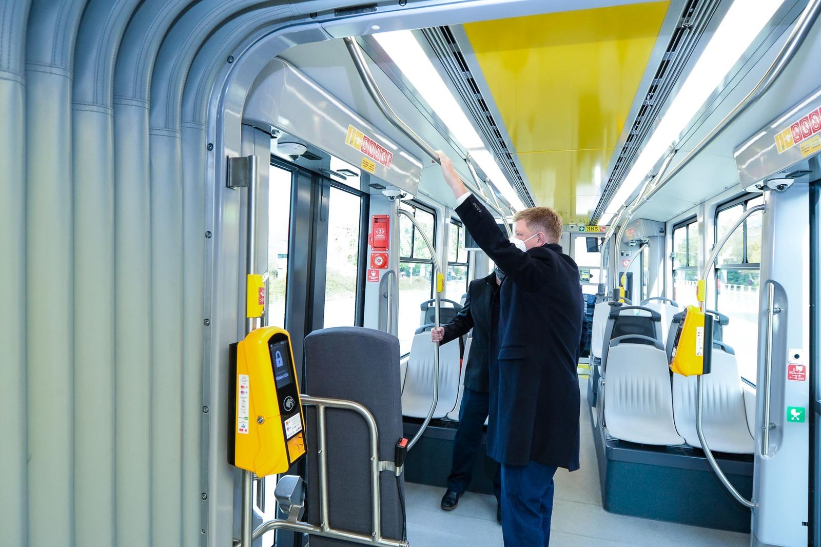 Nová tramvaj pro Plzeň (foto: M. Pecuch, 25.10.2021)