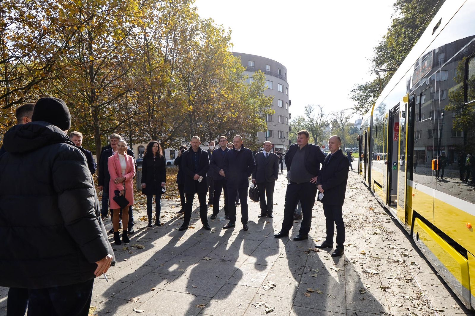 Nová tramvaj pro Plzeň (foto: M. Pecuch, 25.10.2021)