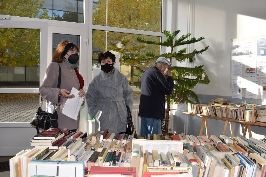 Obvodní knihovny jsou důležitými komunitními centry (foto: H. Josefová, 21.10.2021)
