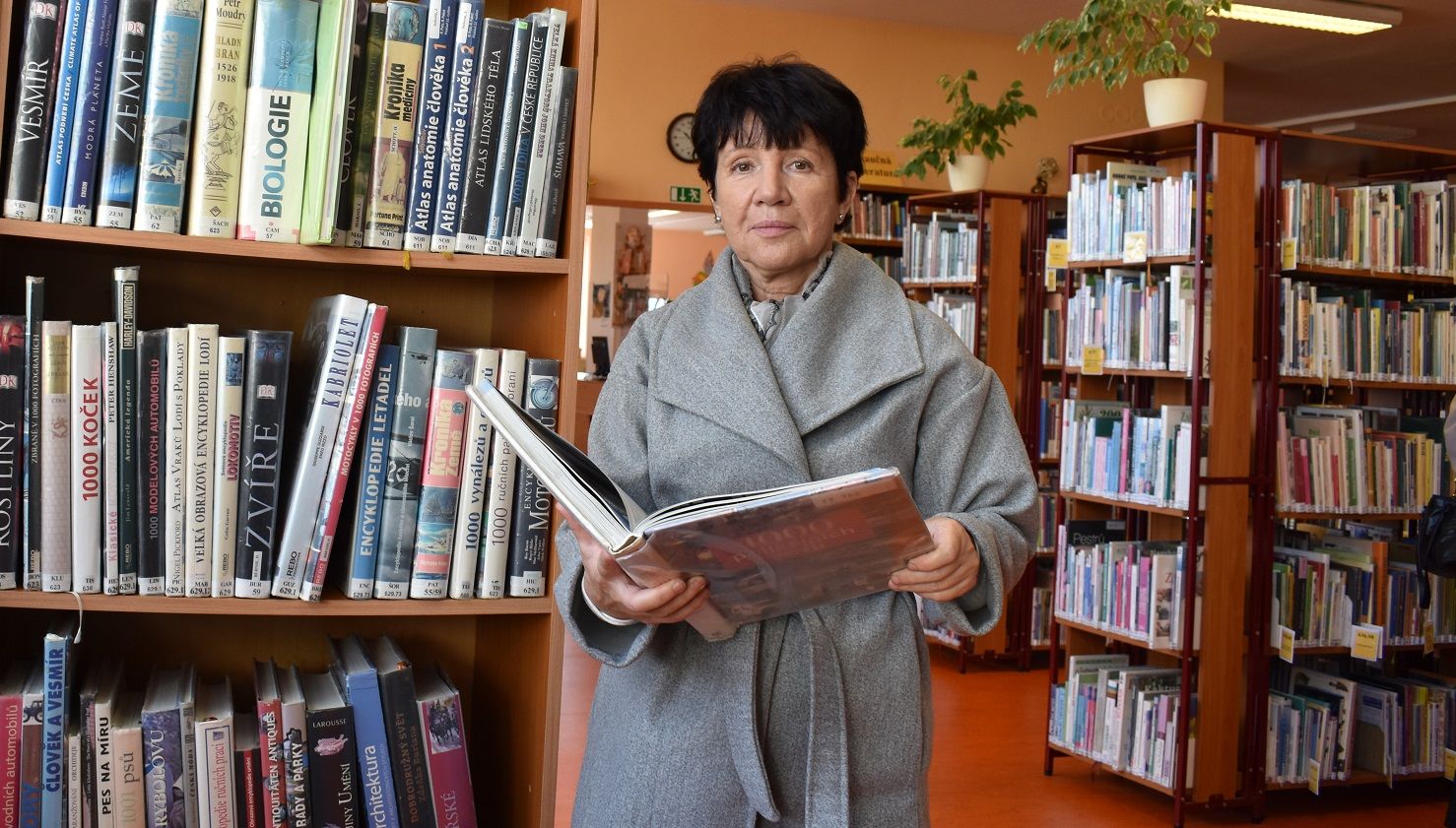 Obvodní knihovny jsou důležitými komunitními centry (foto: H. Josefová, 21.10.2021)