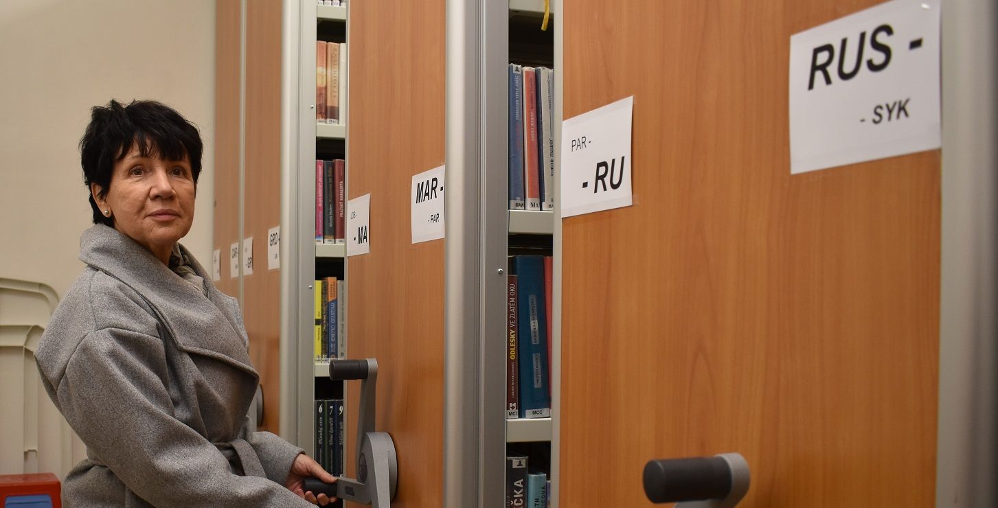 Obvodní knihovny jsou důležitými komunitními centry (foto: H. Josefová, 21.10.2021)
