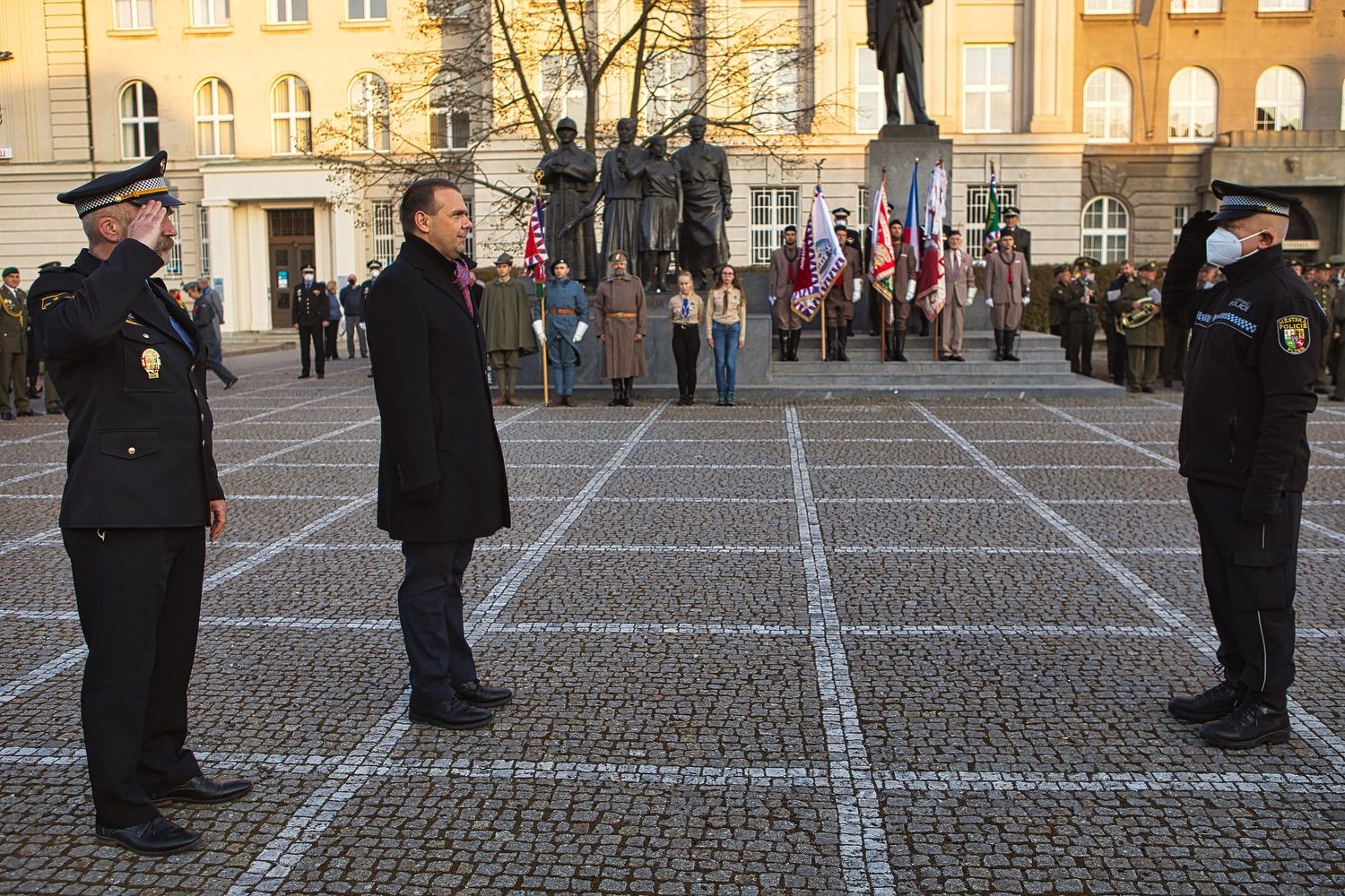 Plzeň slavila vznik republiky (foto: M. Chaloupka / R. Muchka, 28.10.2021)