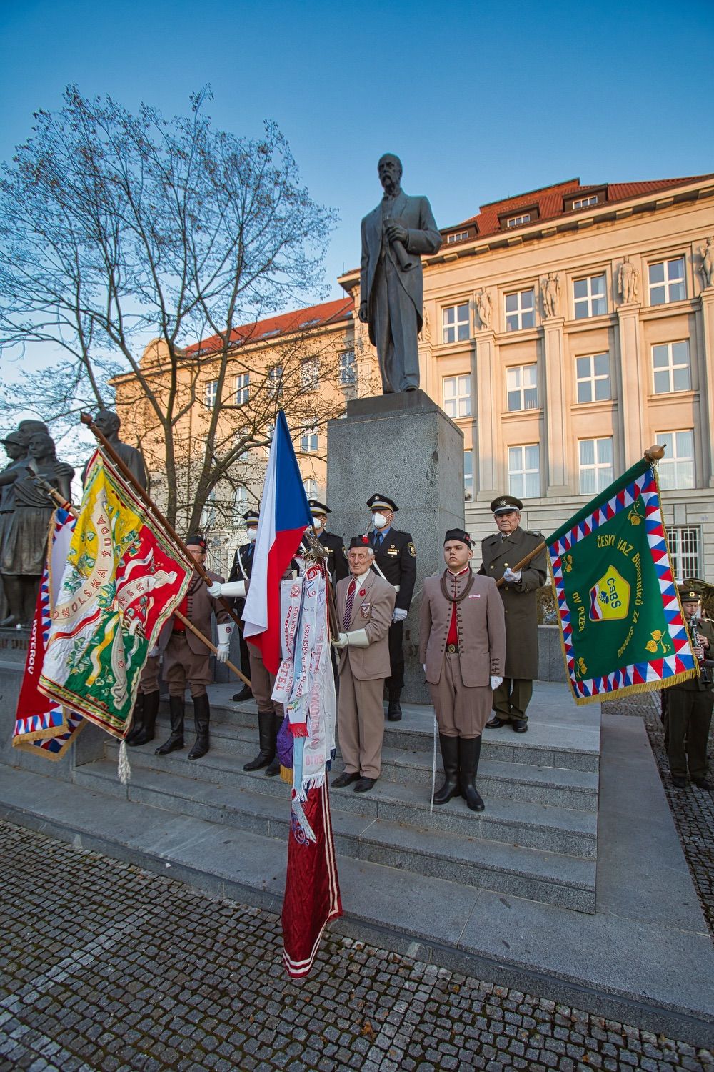 Plzeň slavila vznik republiky (foto: M. Chaloupka / R. Muchka, 28.10.2021)