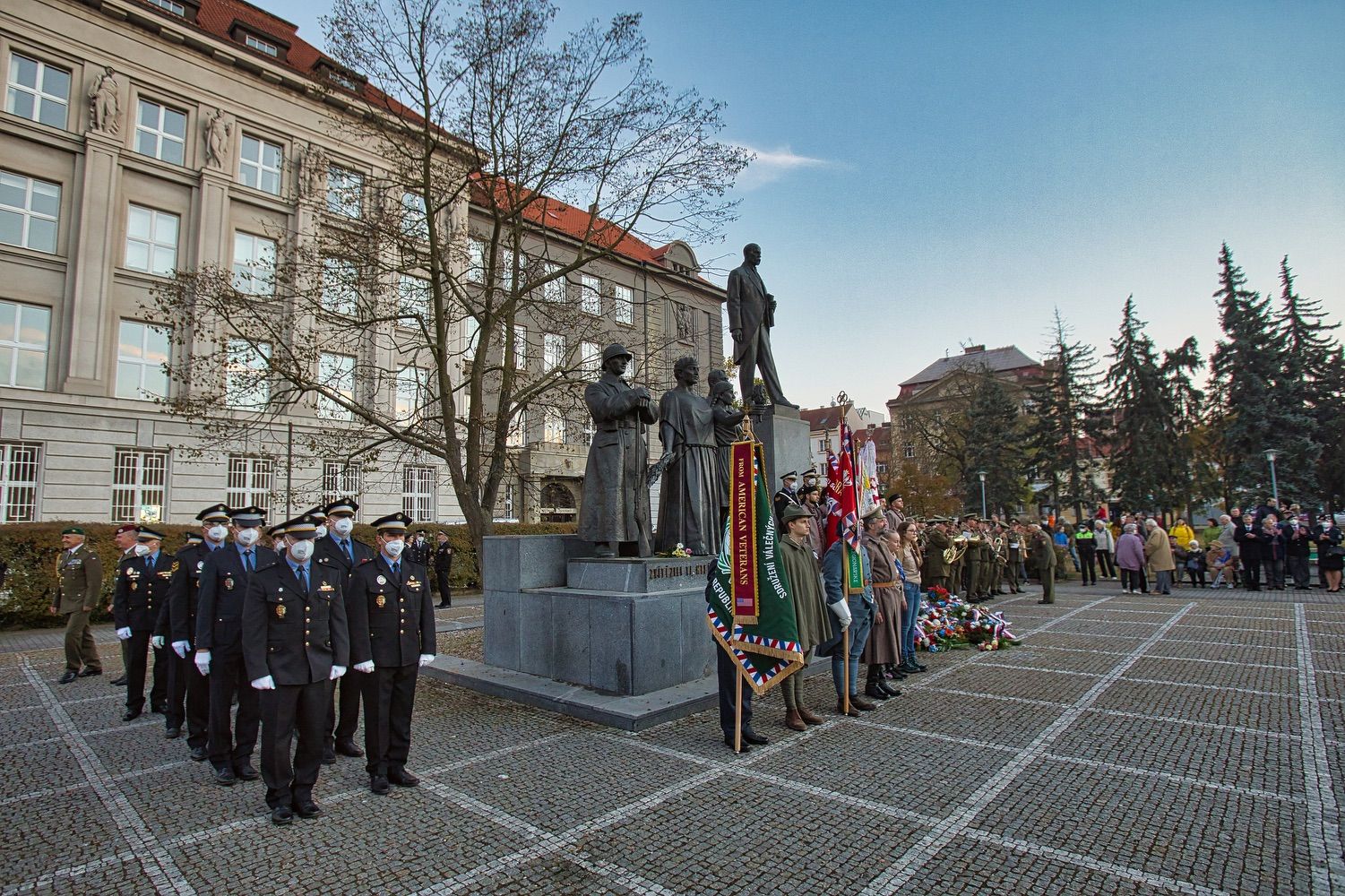 Plzeň slavila vznik republiky (foto: M. Chaloupka / R. Muchka, 28.10.2021)