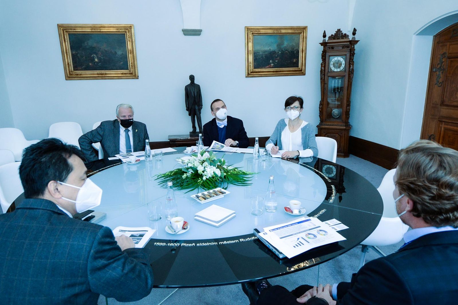 Jednání se zástupci Panasonicu (foto: M. Pecuch, 27.10.2021)