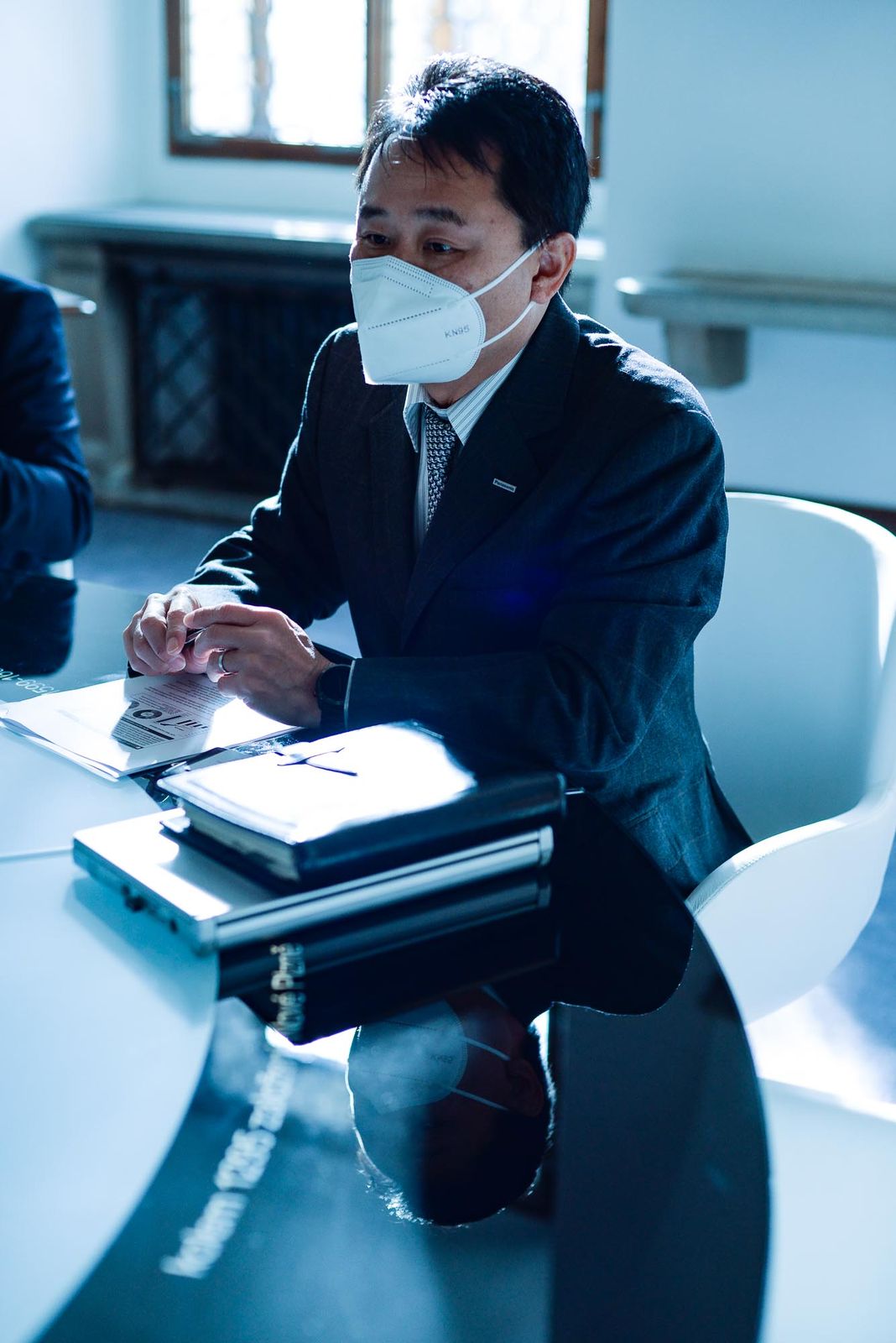 Jednání se zástupci Panasonicu (foto: M. Pecuch, 27.10.2021)