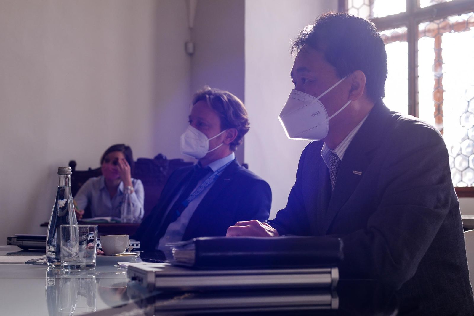 Jednání se zástupci Panasonicu (foto: M. Pecuch, 27.10.2021)