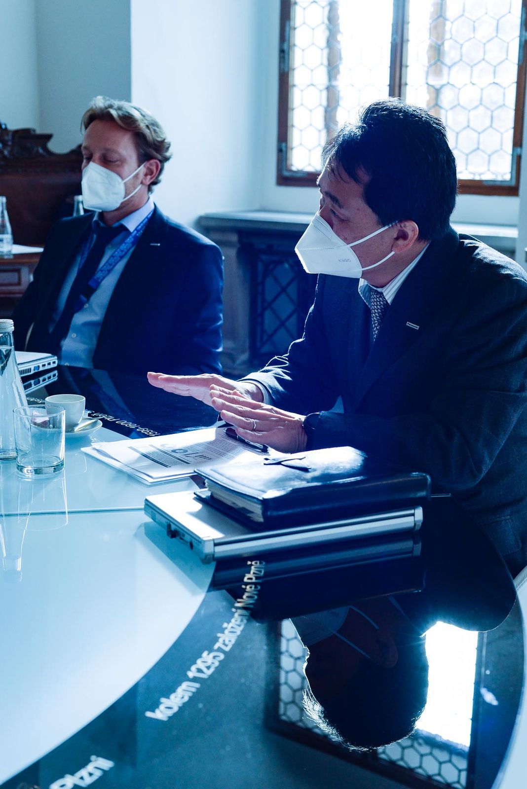 Jednání se zástupci Panasonicu (foto: M. Pecuch, 27.10.2021)