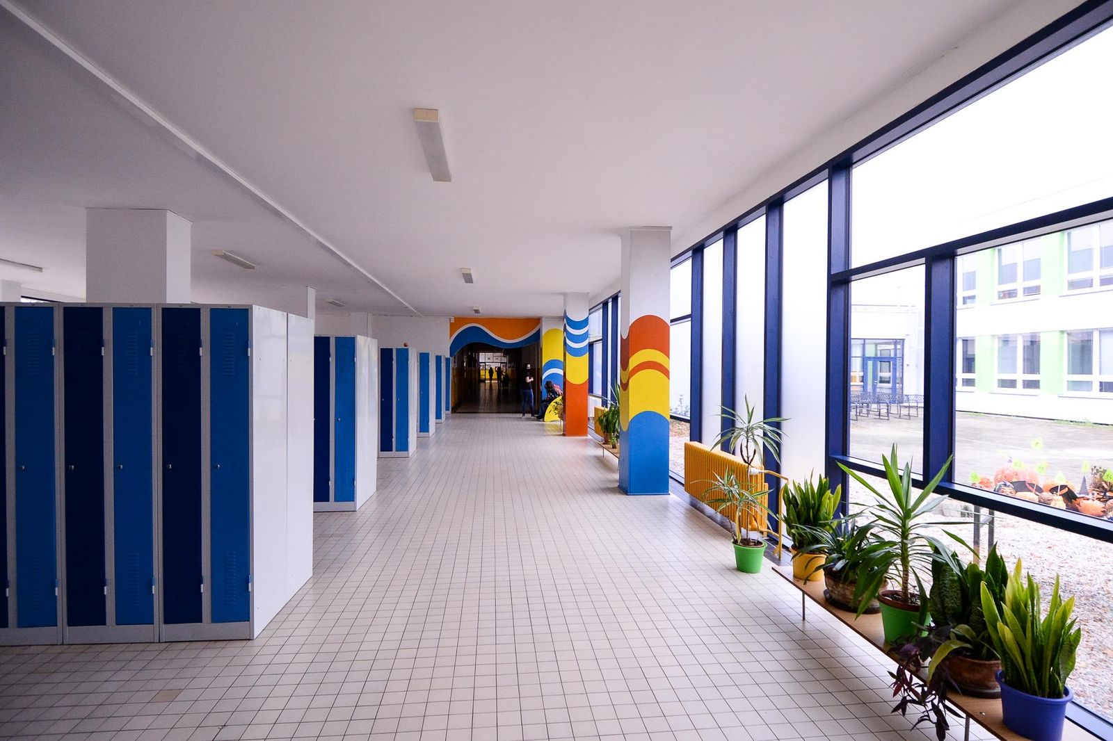 14. základní škola po rekonstrukci (foto: M. Pecuch, 4.11.2021)