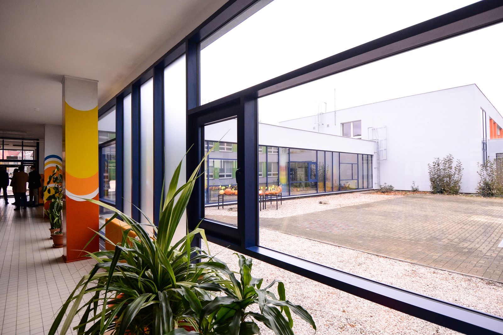 14. základní škola po rekonstrukci (foto: M. Pecuch, 4.11.2021)